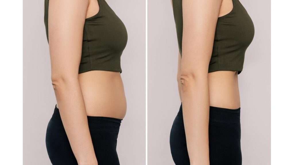 شخصی با امبدینگ لاغر شده است