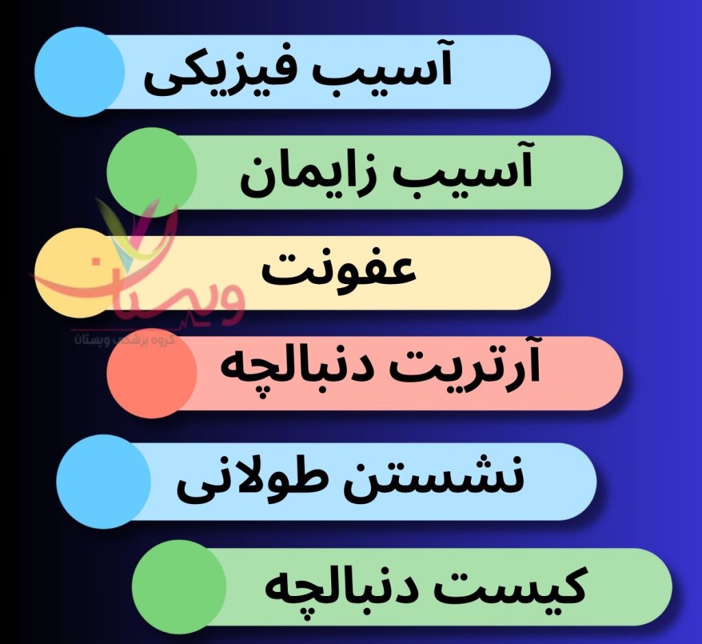 درد دنبالچه در زنان اینفوگرافیک علت درد دنبالچه در زنان