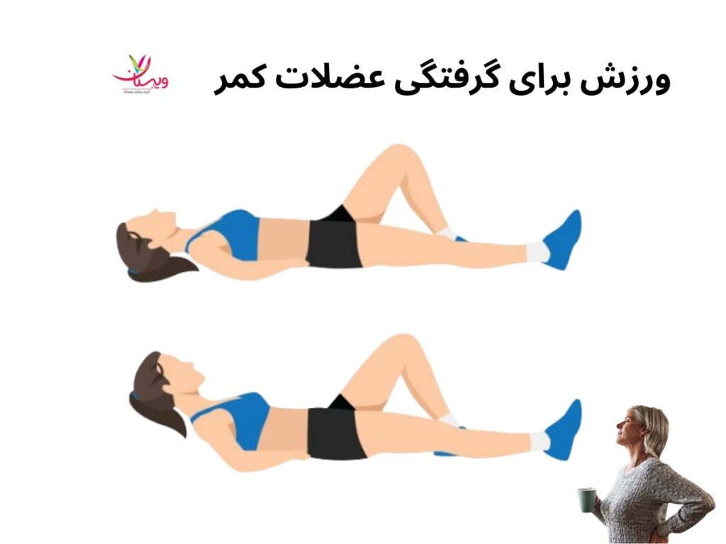 تقویت عضلات کمر ورزش برای گرفتگی عضلات کمر