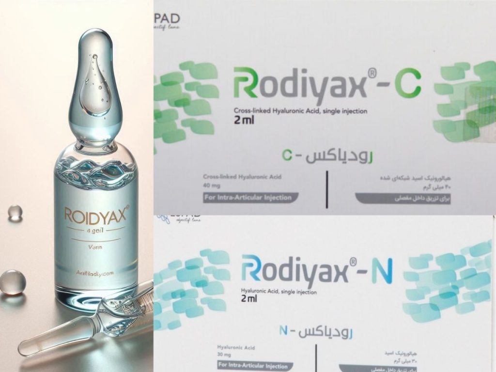 RODIYAX-C-N نوع های متفاوت ژل رودیاکس