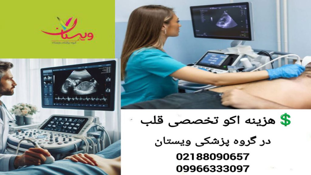 اکو تخصصی قلب در گروه پزشکی ویستان با هزینه کمتر پزشک برای بیمار اکو قلب تخصصی انجام می دهد.