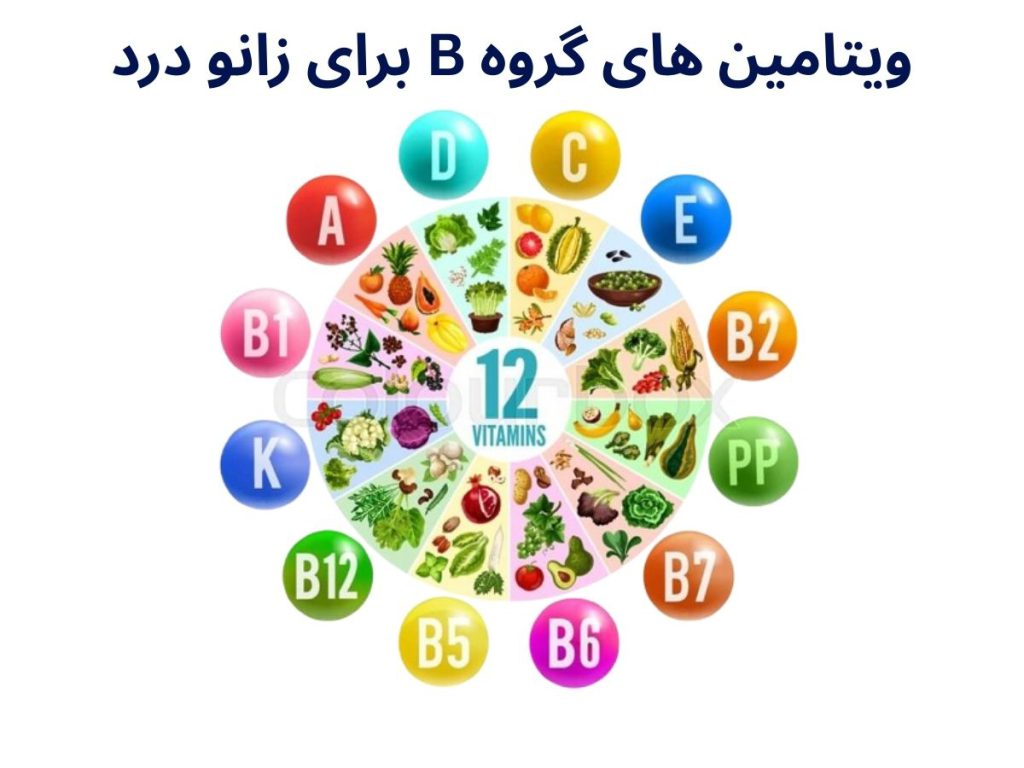 زانو درد ناشی از کمبود ویتامین های گروه B