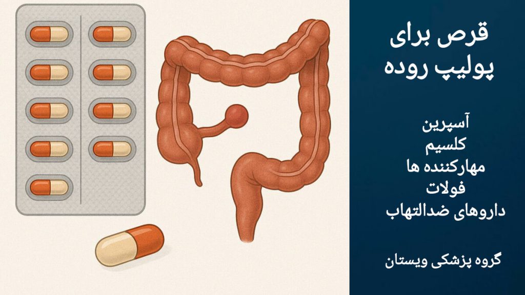 داروهای مناسب برای درمان پولیپ روده نام قرص هایی که برای پولیپ روده تجویز می شود.