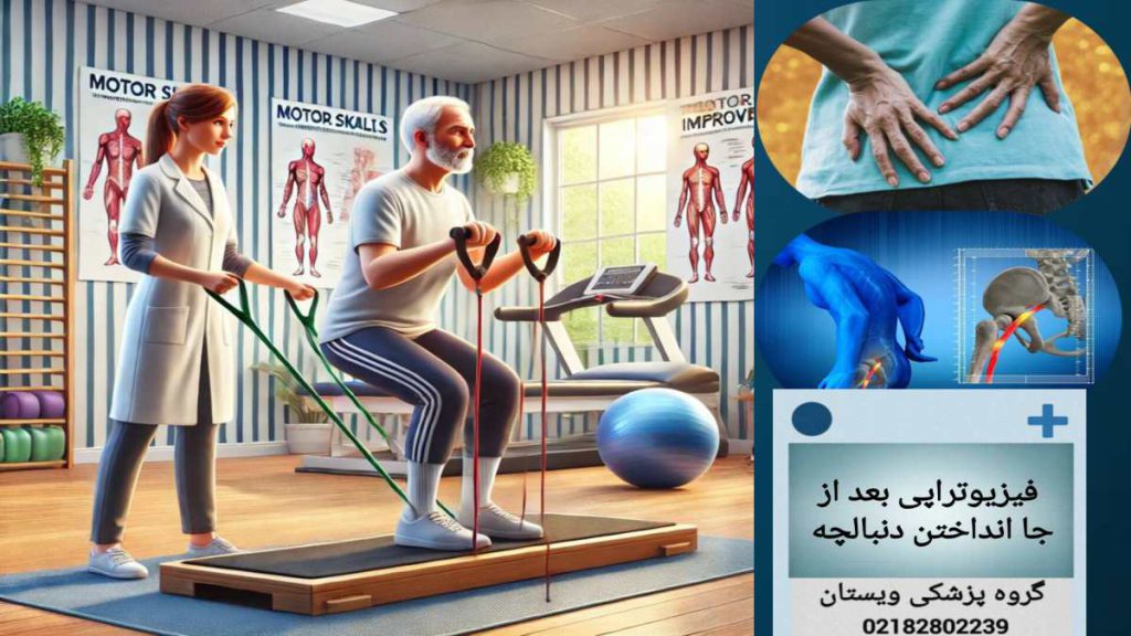 کاهش درد بعد از جا انداختن دنبالچه با فیزیوتراپی انجام فیزیوتراپی پس از جا انداختن دنبالچه در گروه پزشکی ویستان