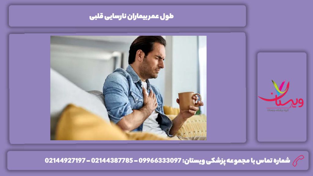 عمر بیماران نارسایی قلب طول عمر بیماران نارسایی قلبی
