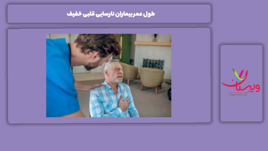 مدت زندگی بیماران نارسایی قلبی خفیف طول عمر بیماران نارسایی قلبی خفیف