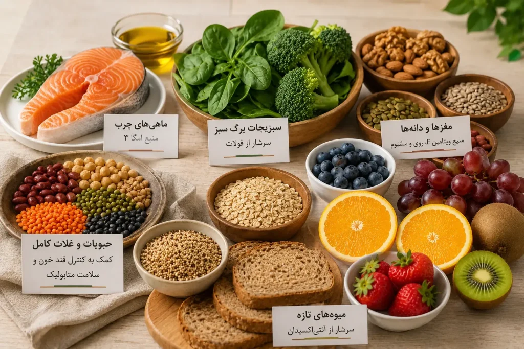 خوراکیهای درمان ناباروری در خانه درمان خانگی ناباروری